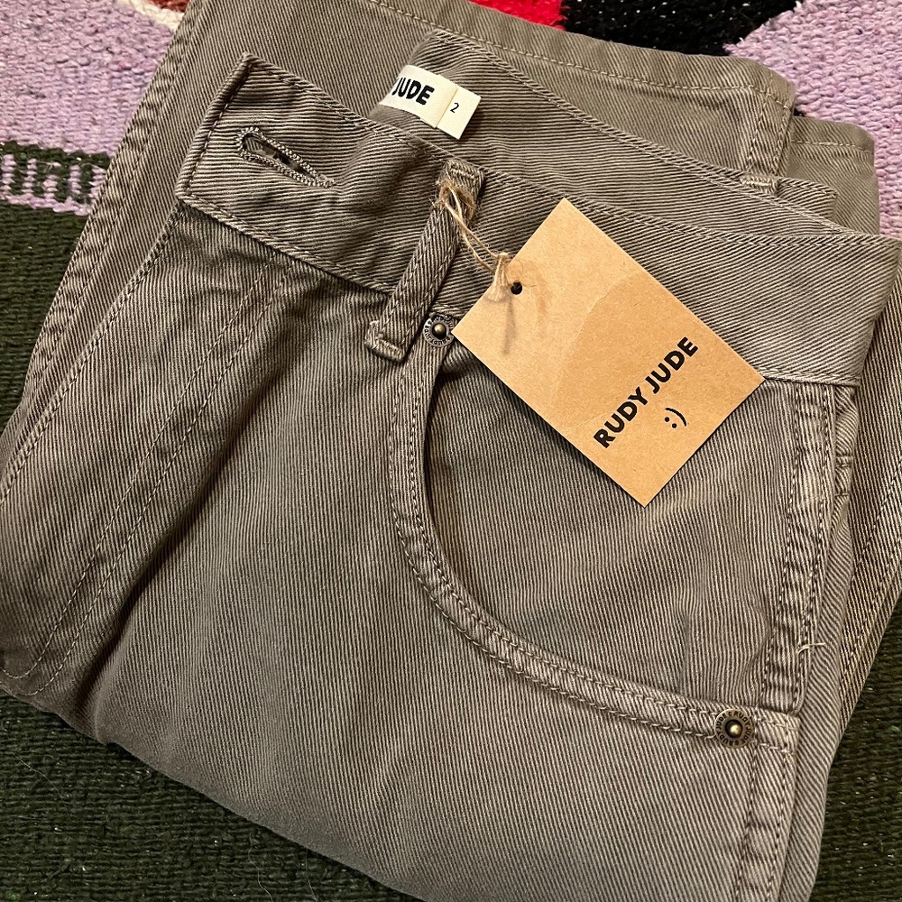 Rudy Jude Utility Jeans in Moss - Size 2